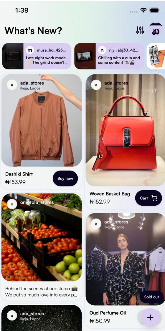 Droppie app screen